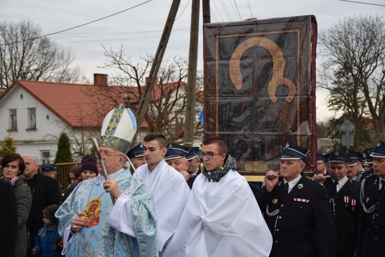 Powitanie ikony MB Częstochowskiej w Iłowie