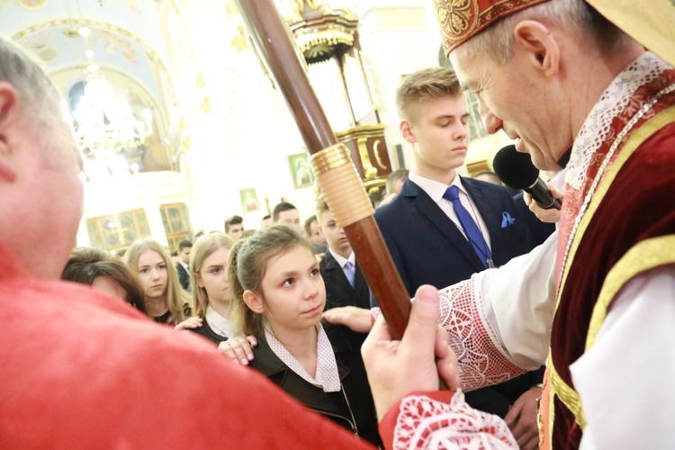 Bierzmowanie w Oleśnie