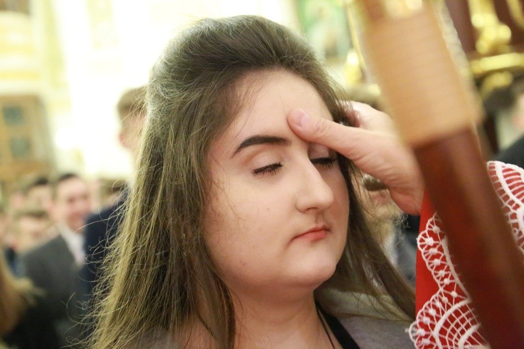 Bierzmowanie w Oleśnie