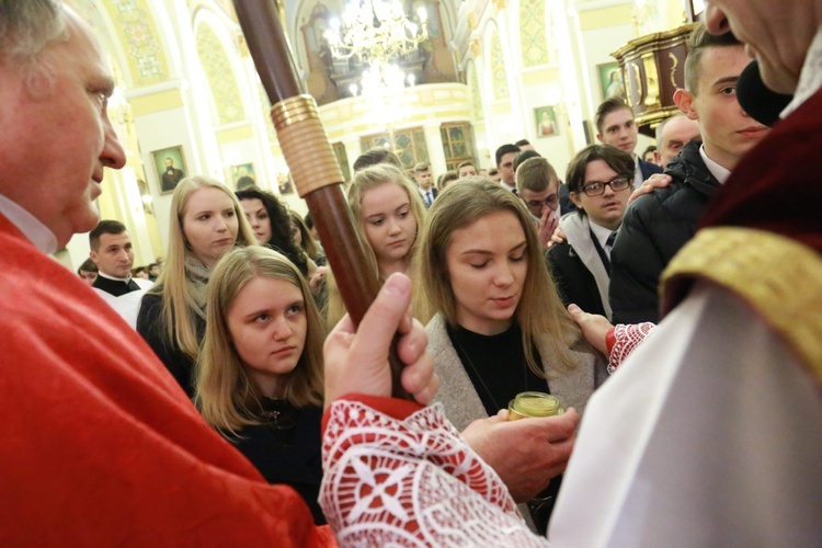 Bierzmowanie w Oleśnie