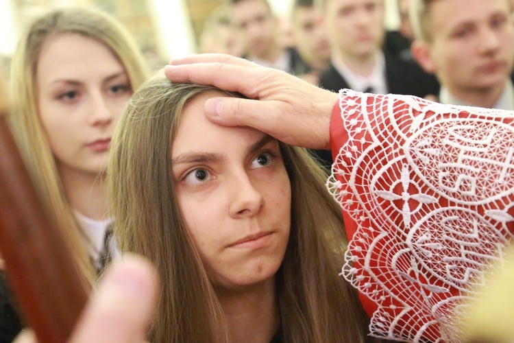 Bierzmowanie w Oleśnie