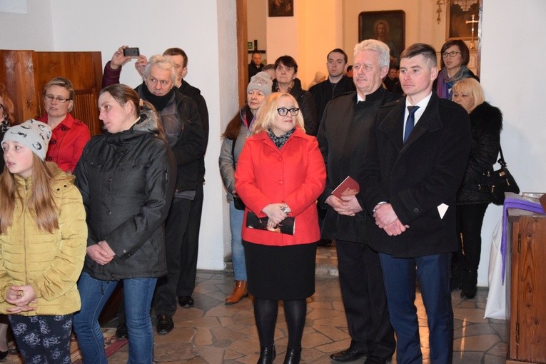 Powitanie ikony MB Częstochowskiej w Zycku