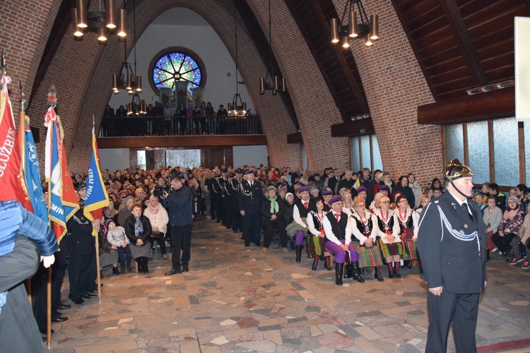 Powitanie ikony MB Częstochowskiej w Zycku