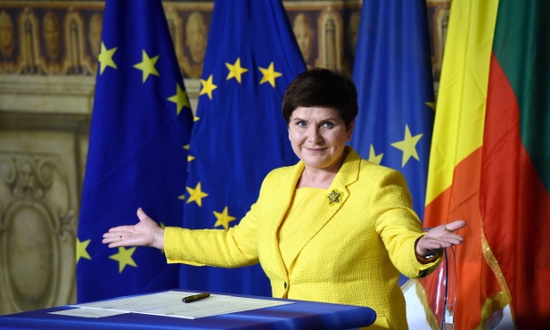 Premier Beata Szydło po podpisaniu Deklaracji Rzymskiej