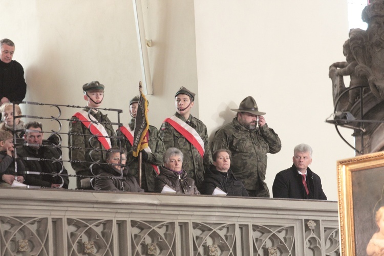 Srebrne podziękowania Panu Bogu