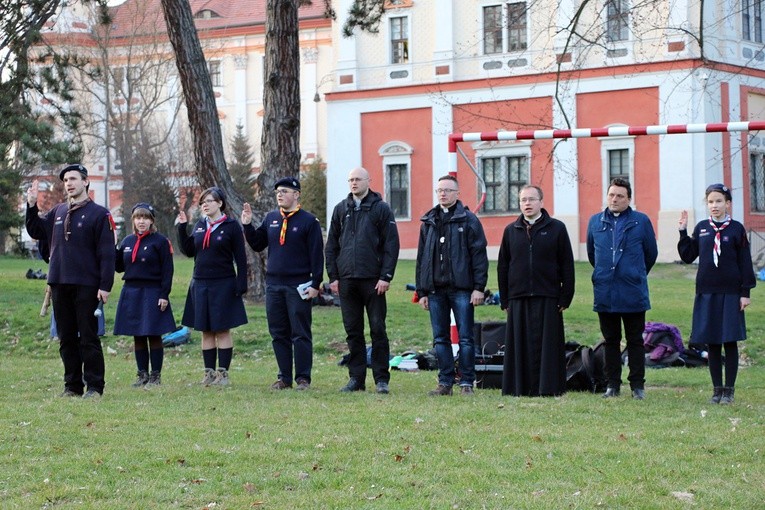 Pielgrzymka Skautów Europy do Henrykowa