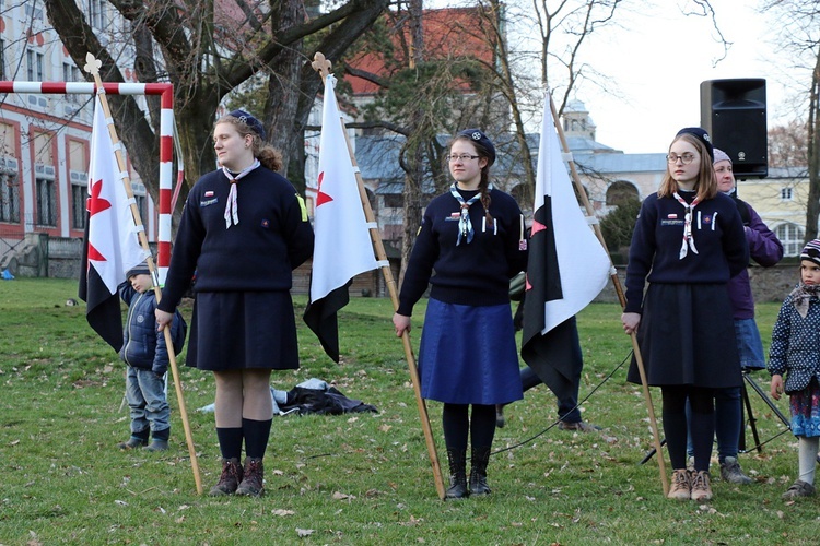 Pielgrzymka Skautów Europy do Henrykowa