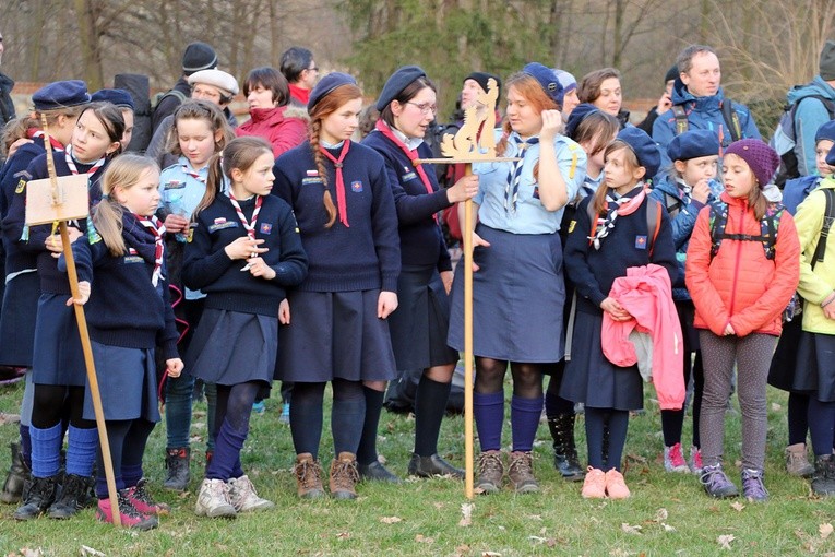 Pielgrzymka Skautów Europy do Henrykowa