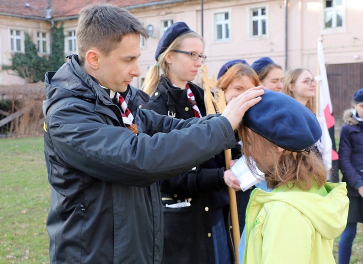 Pielgrzymka Skautów Europy do Henrykowa