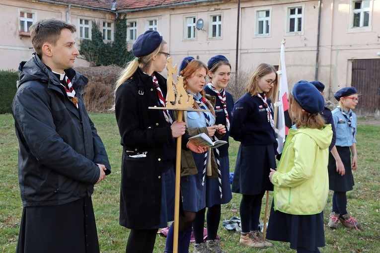 Pielgrzymka Skautów Europy do Henrykowa