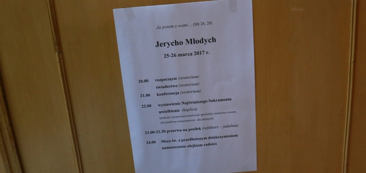 Jerycho Młodych u józefitek