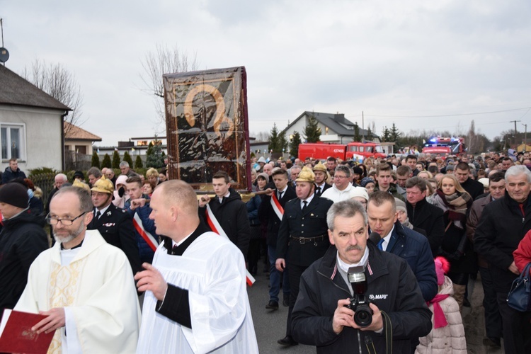 Powitanie ikony MB Częstochowskiej w Słubicach