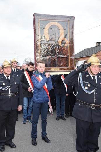 Powitanie ikony MB Częstochowskiej w Słubicach