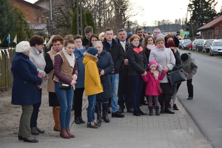 Powitanie ikony MB Częstochowskiej w Słubicach