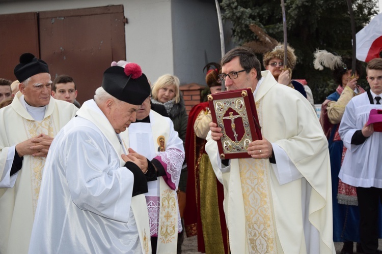 Powitanie ikony MB Częstochowskiej w Słubicach