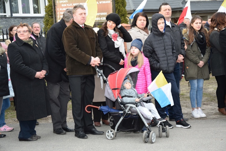 Powitanie ikony MB Częstochowskiej w Słubicach