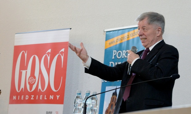 Znany językoznawca wygłosił konferencję pt. "Kultura chrześcijańska w języku"