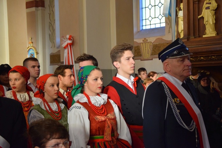 Powitanie ikony MB Częstochowskiej w Sannikach