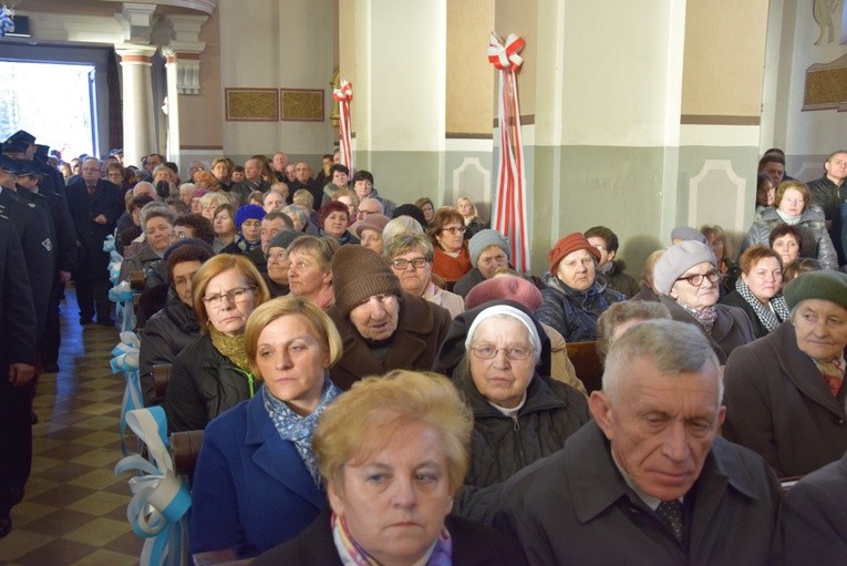 Powitanie ikony MB Częstochowskiej w Sannikach