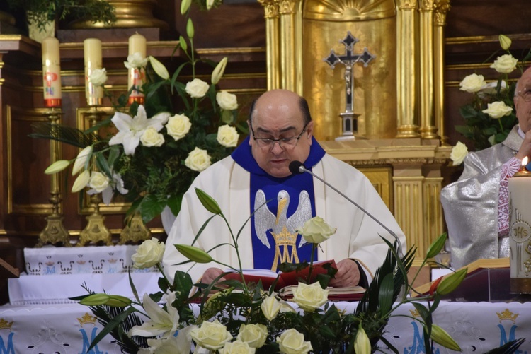 Powitanie ikony MB Częstochowskiej w Sannikach