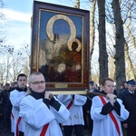 Powitanie ikony MB Częstochowskiej w Sannikach