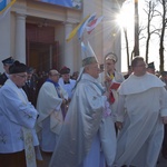 Powitanie ikony MB Częstochowskiej w Sannikach