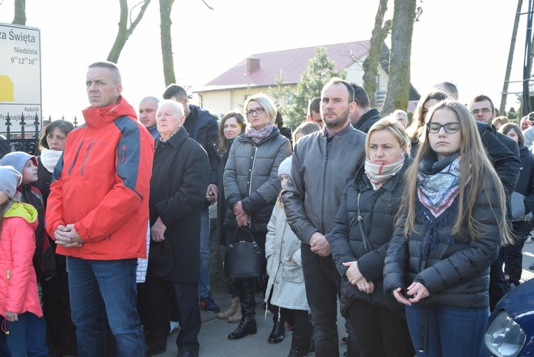 Powitanie ikony MB Częstochowskiej w Sannikach