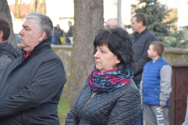 Powitanie ikony MB Częstochowskiej w Sannikach