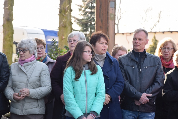 Powitanie ikony MB Częstochowskiej w Sannikach