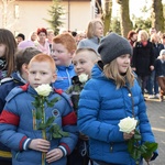 Powitanie ikony MB Częstochowskiej w Sannikach