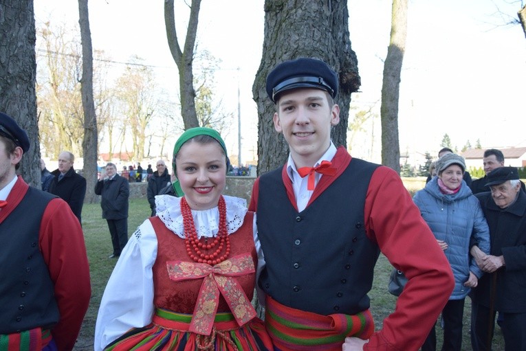 Powitanie ikony MB Częstochowskiej w Sannikach