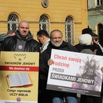 Ogólnopolska manifestacja przeciw szkodliwej ideologii Świadków Jehowy