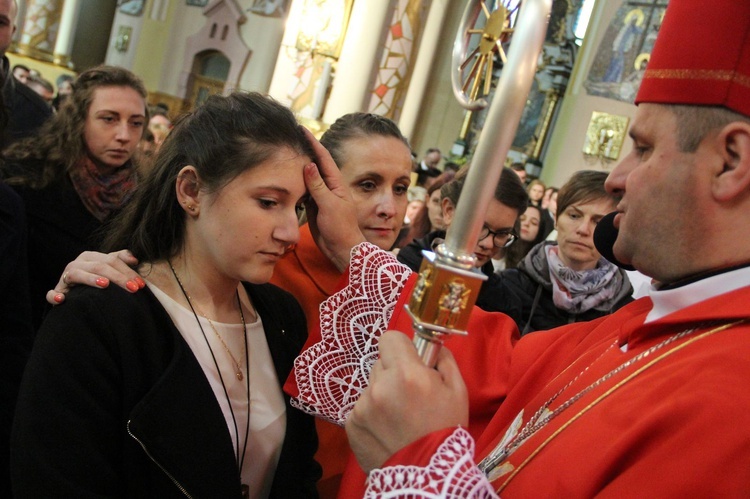 Bierzmowanie w Porąbce Uszewskiej