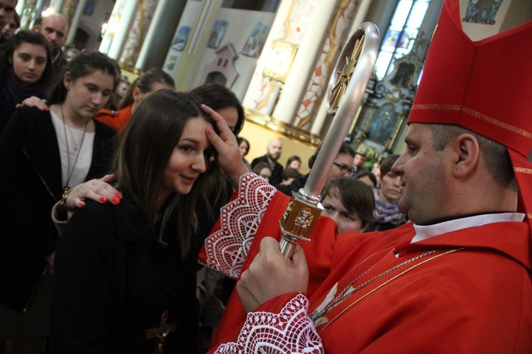 Bierzmowanie w Porąbce Uszewskiej