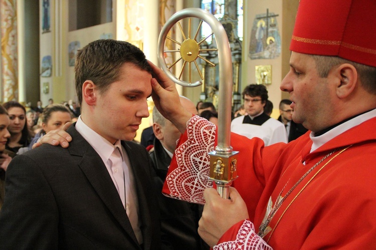 Bierzmowanie w Porąbce Uszewskiej