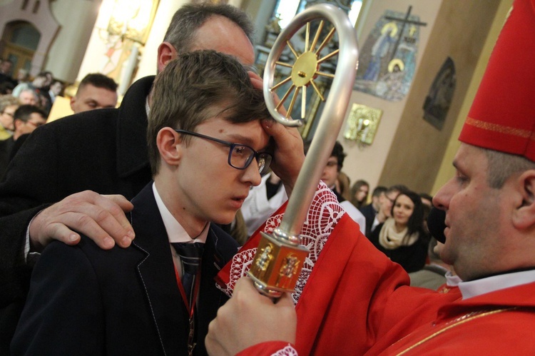 Bierzmowanie w Porąbce Uszewskiej