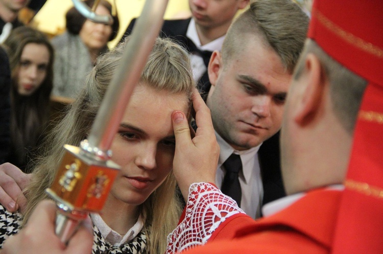 Bierzmowanie w Porąbce Uszewskiej