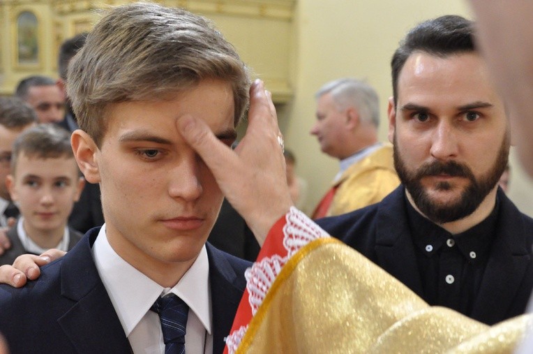 Bierzmowanie w Radomyślu Wielkim