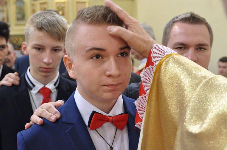 Bierzmowanie w Radomyślu Wielkim
