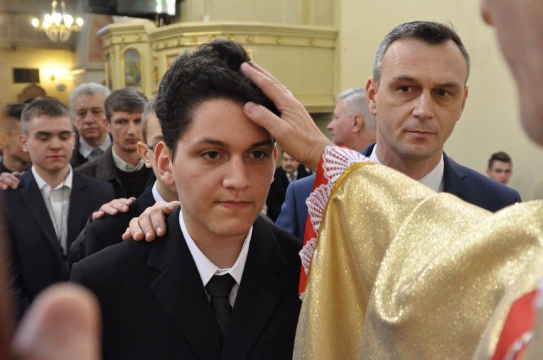 Bierzmowanie w Radomyślu Wielkim