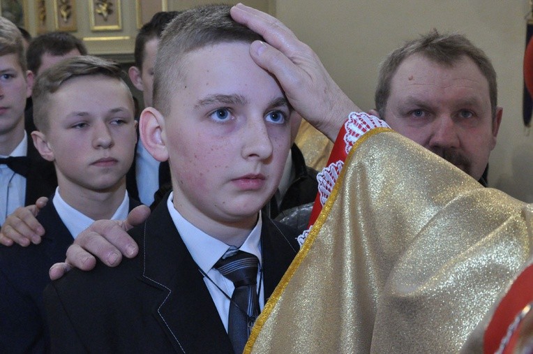 Bierzmowanie w Radomyślu Wielkim