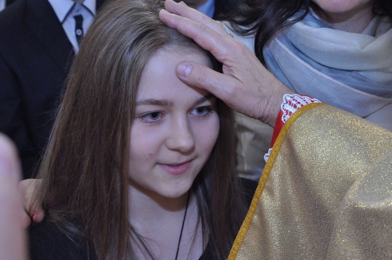 Bierzmowanie w Radomyślu Wielkim