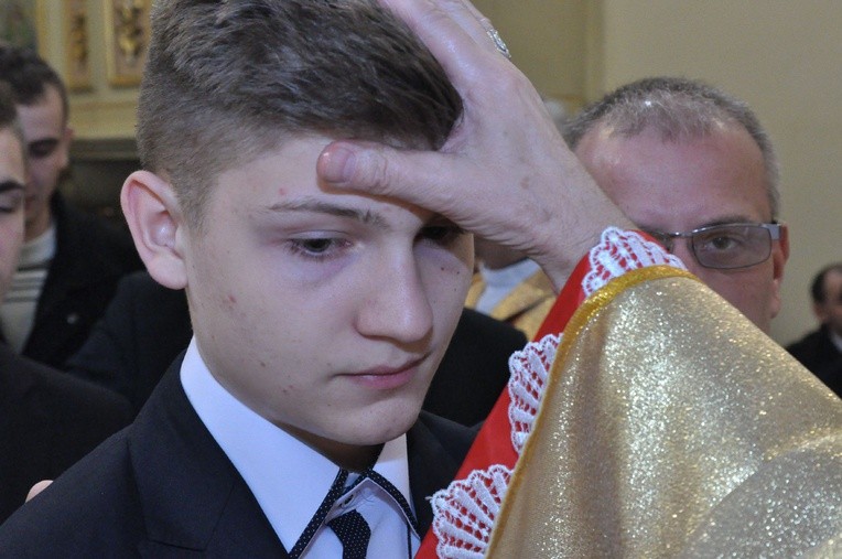 Bierzmowanie w Radomyślu Wielkim