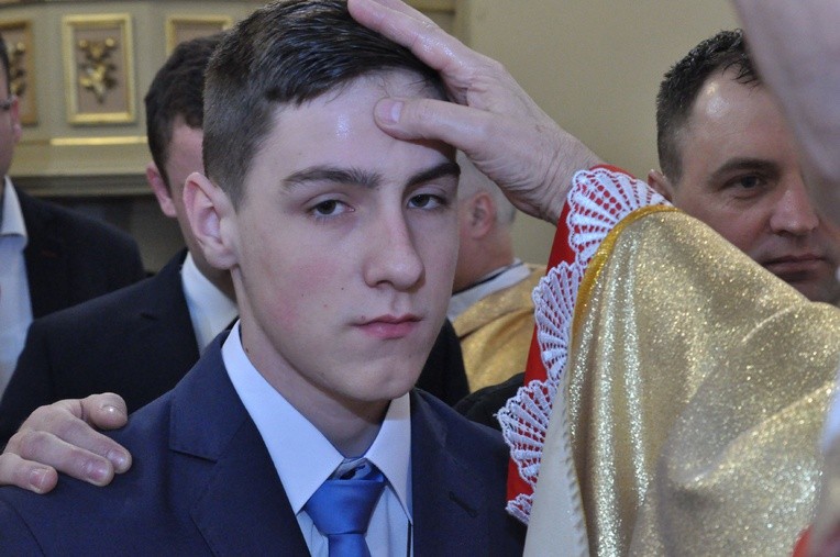 Bierzmowanie w Radomyślu Wielkim