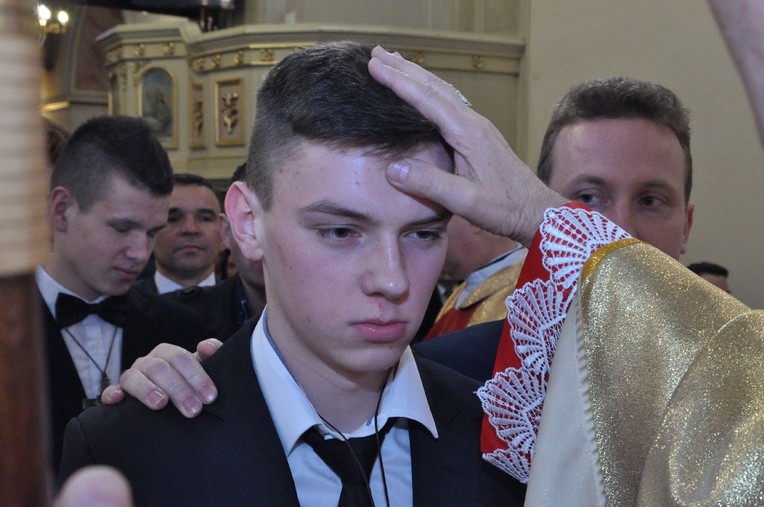 Bierzmowanie w Radomyślu Wielkim