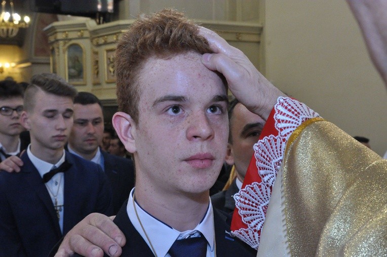 Bierzmowanie w Radomyślu Wielkim
