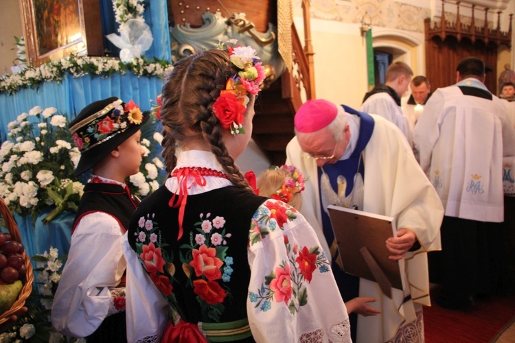 Powitanie ikony MB Częstochowskiej w Pacynie