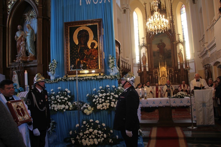 Powitanie ikony MB Częstochowskiej w Pacynie