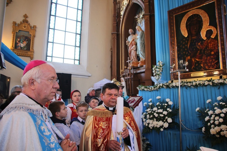 Powitanie ikony MB Częstochowskiej w Pacynie