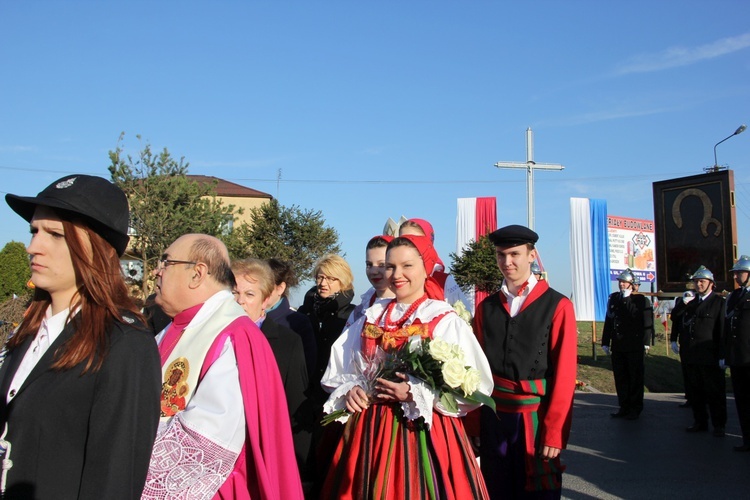 Powitanie ikony MB Częstochowskiej w Pacynie